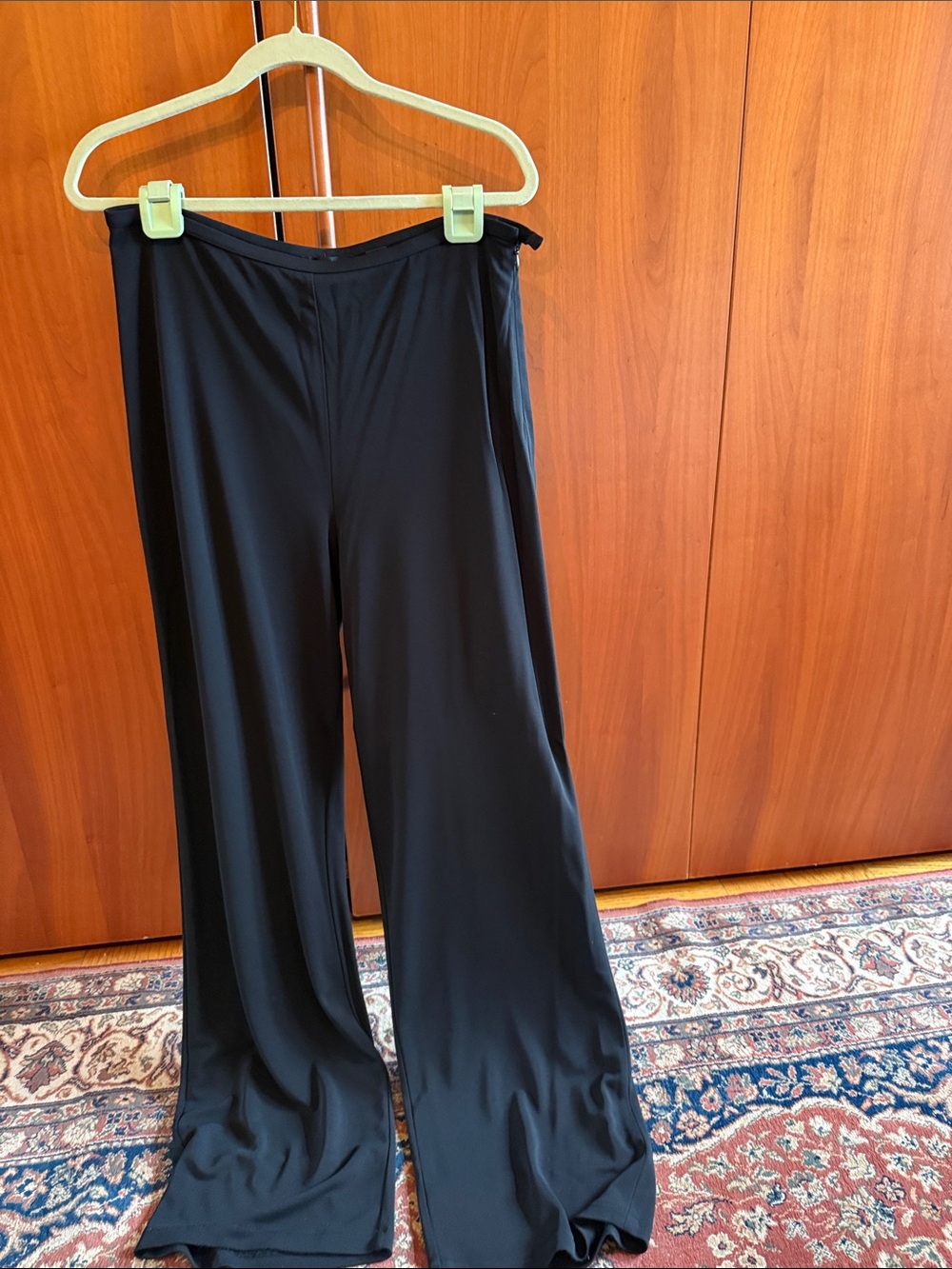 Dana Buchman Black Wide-Leg Women's Pants